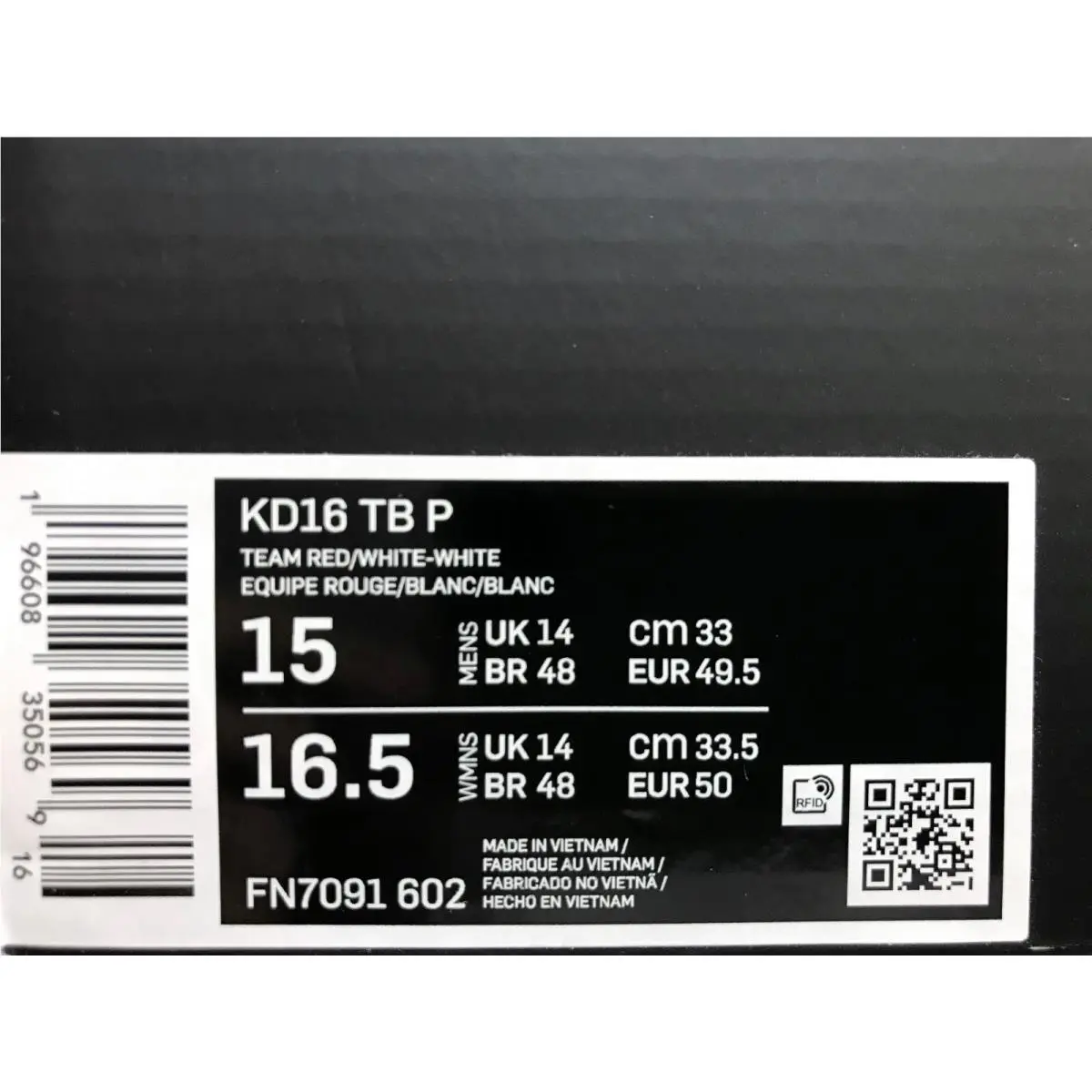 Nike shoes - Nike KD 16 - FN7091-602 - Red (UPC: 196608350538) 3