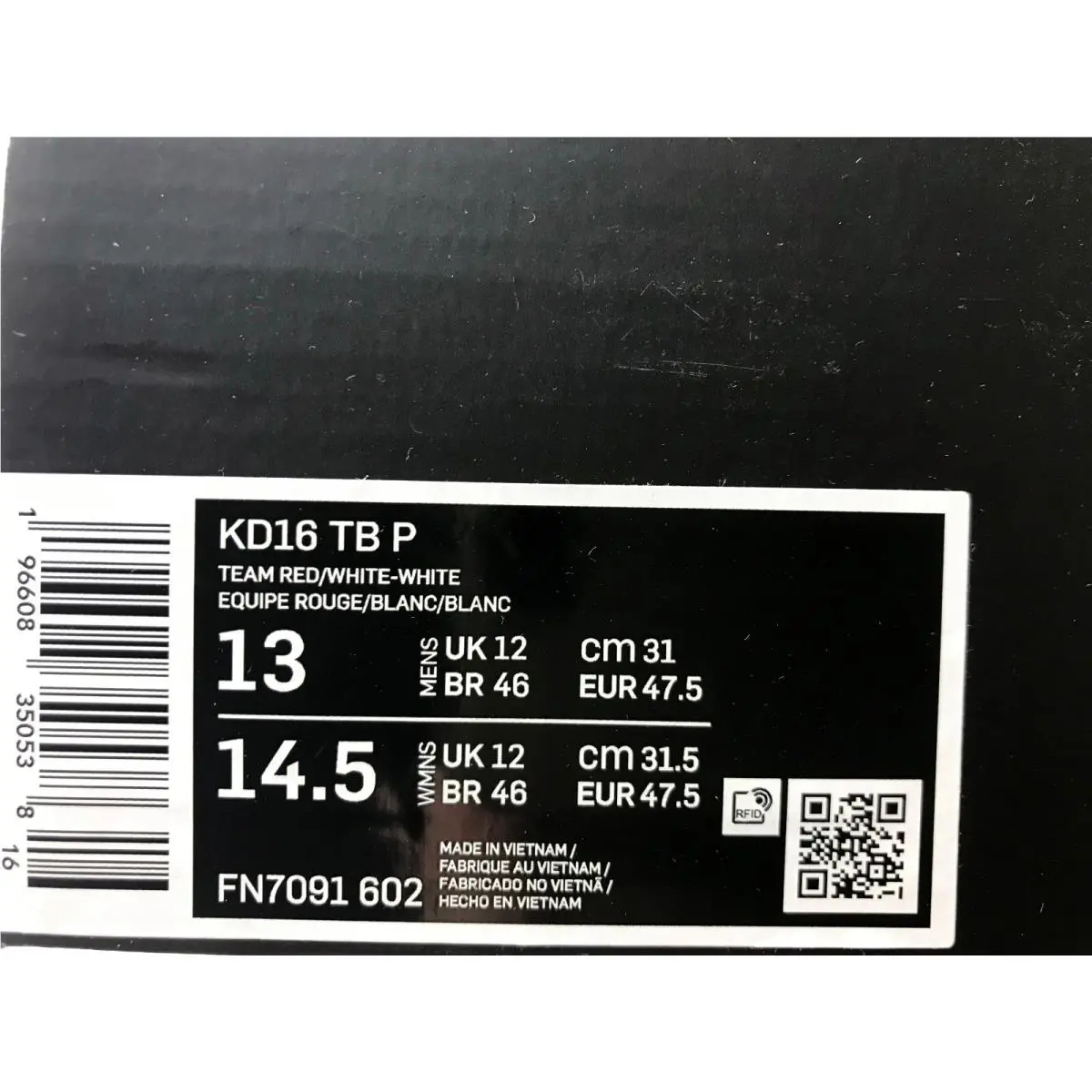 Nike shoes - Nike KD 16 - FN7091-602 - Red (UPC: 196608350538) 3