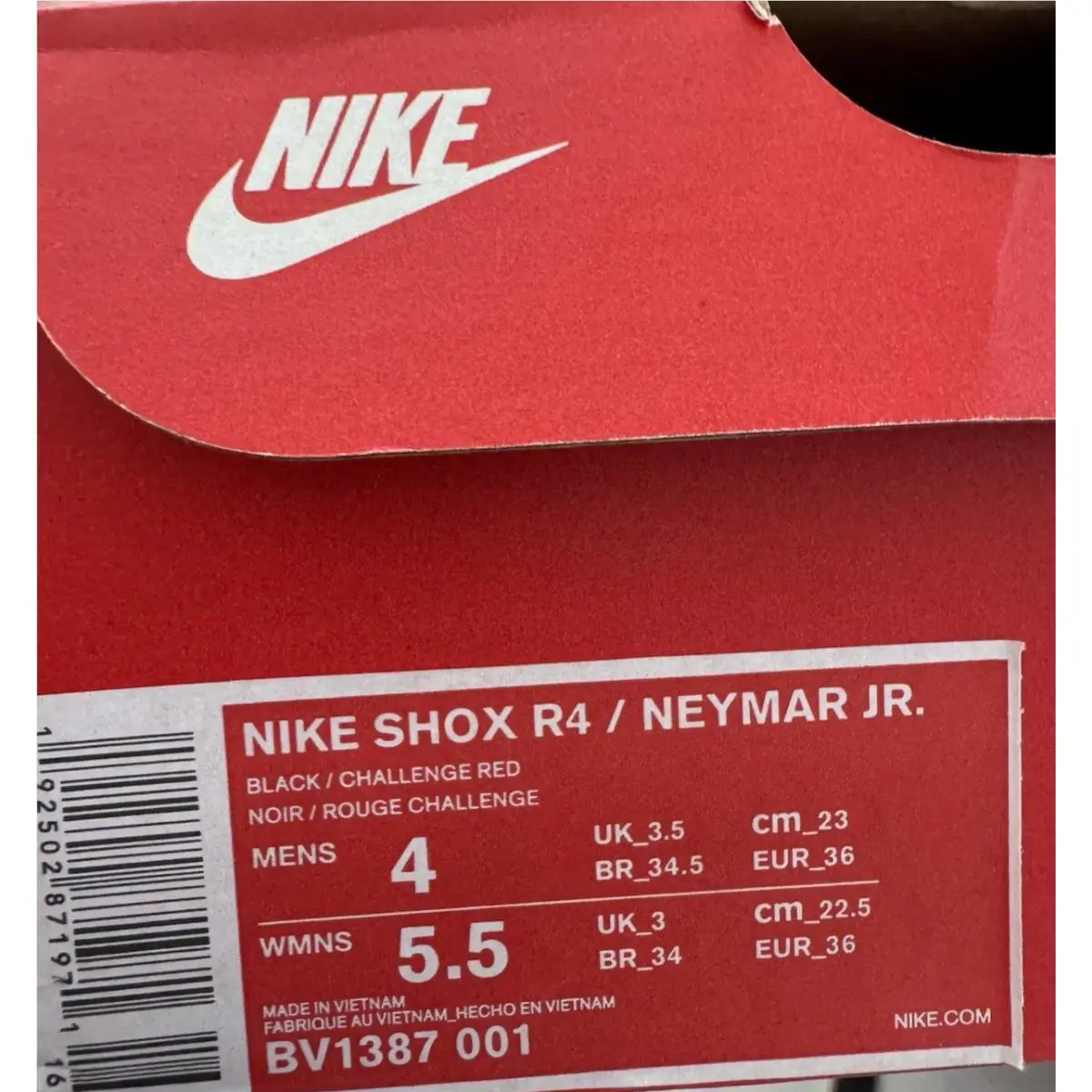 Nike shoes - Nike Shox R4 - Shox - BV1387-001 - Black 8