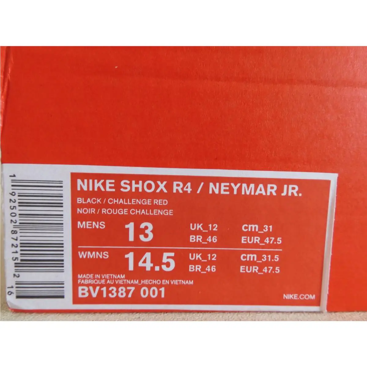 Nike shoes - Nike Shox R4 - Shox - BV1387-001 - Black 3