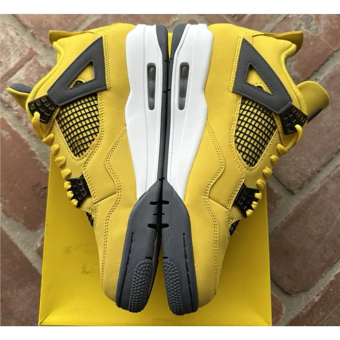 Nike shoes - Air Jordan 4 - Air - CT8527-700 - Yellow 0