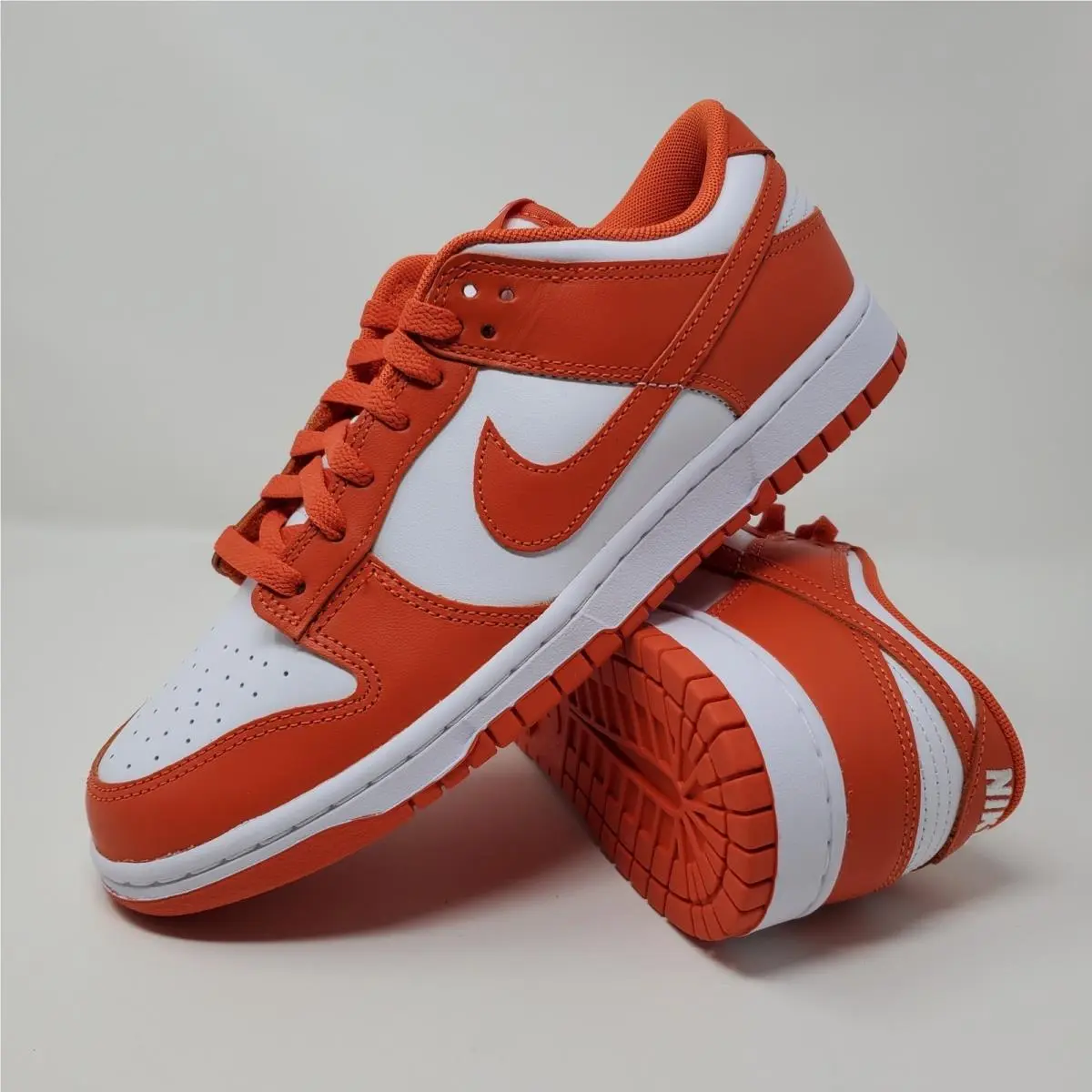 Dunk Low Retro White Cosmic Clay Orange Shoes DV0833-114 Men`s Size 9.5 by Nike