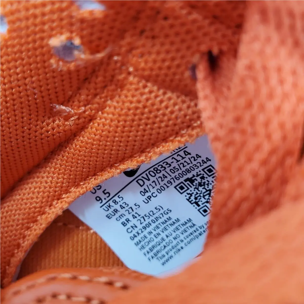Nike shoes - Nike Dunk Low - Dunk Low - DV0833-114 - Orange 8