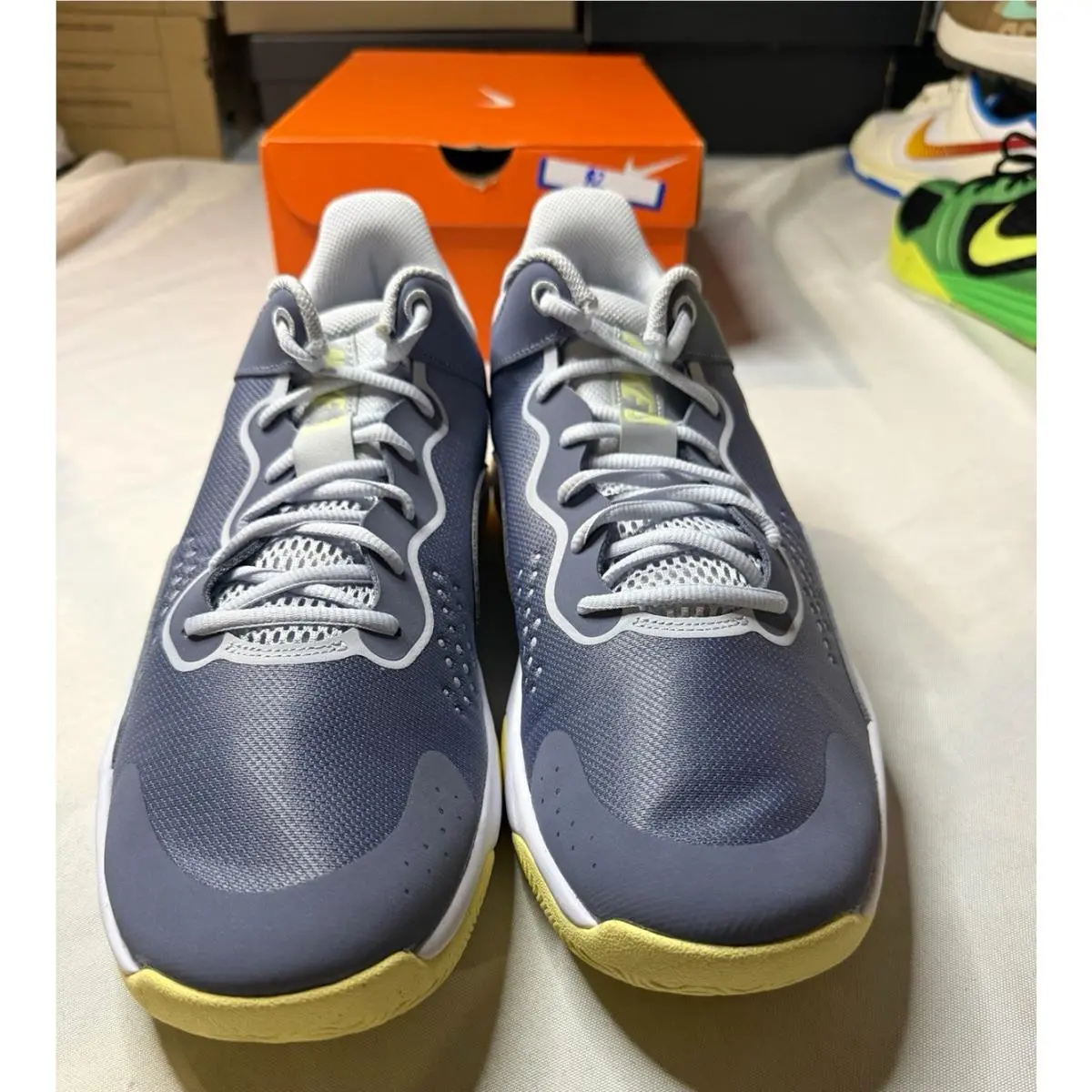 Nike Fly.by Mid 3 Ashen Slate Citron Tint 2023 Basketball Shoes Size 12