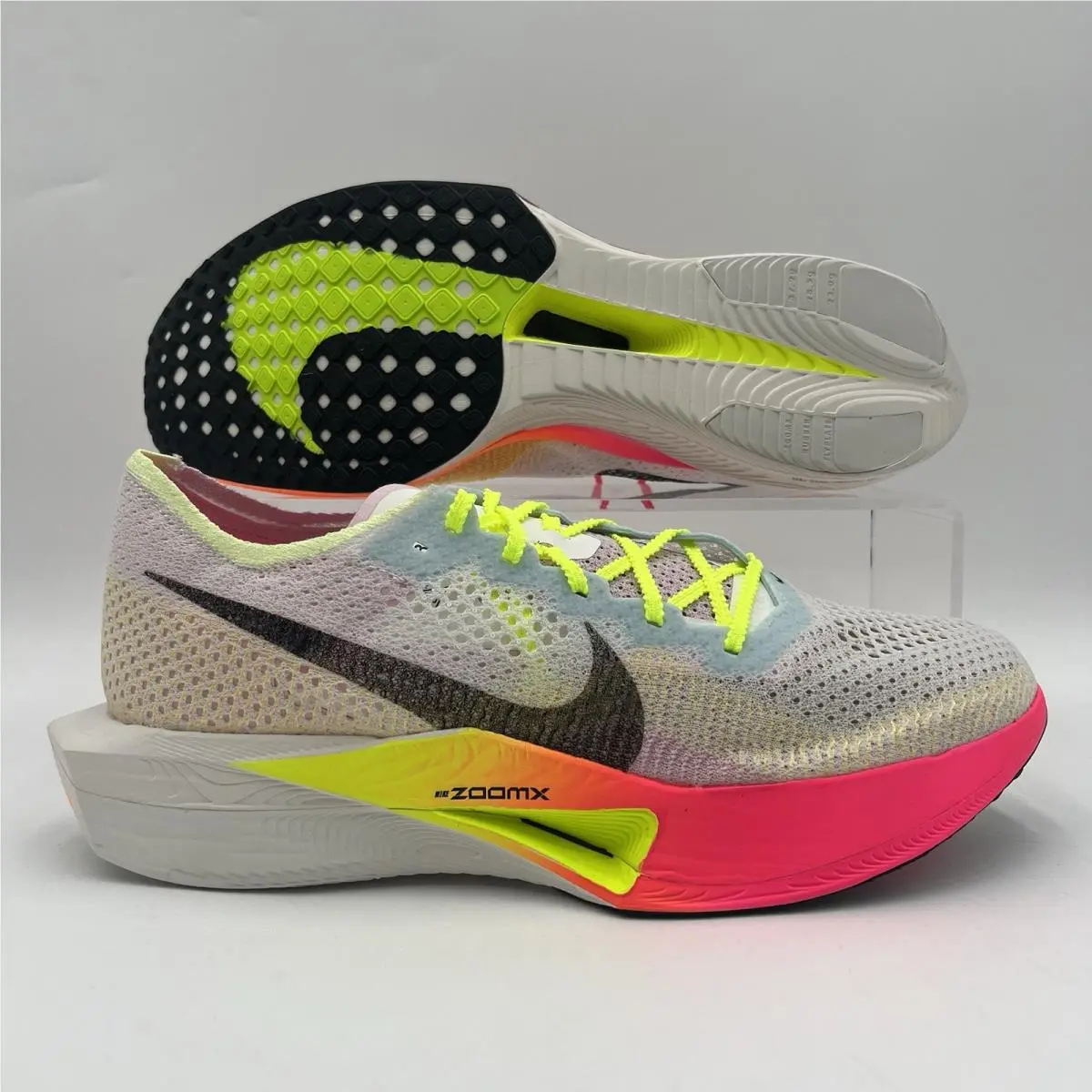 Mens Size 13 Nike Zoomx Vaporfly Next% 3 White Running Shoes HQ3219 902