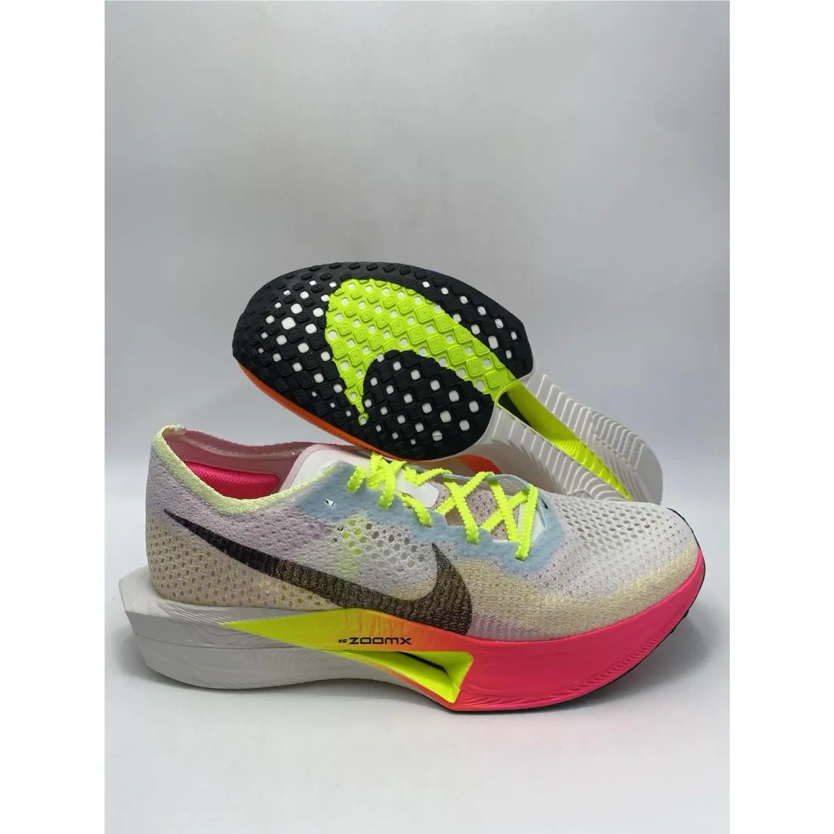 Nike Zoomx Vaporfly Next% 3 FK Multi Color Black Volt HQ3219 902 Men`s Sz 11.5