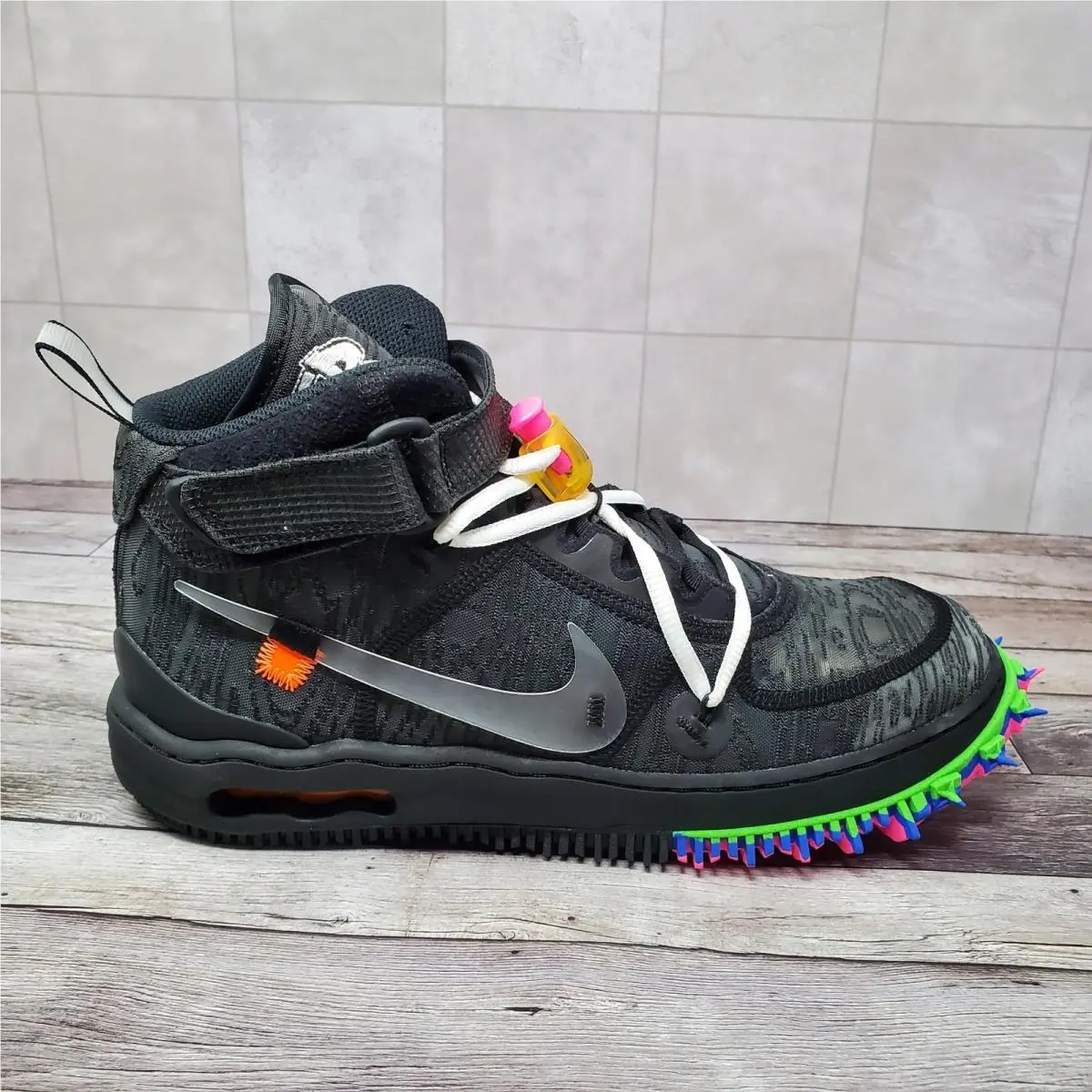 Nike shoes - Nike Air Force 1 Mid SP - DO6290-001 - Black 2