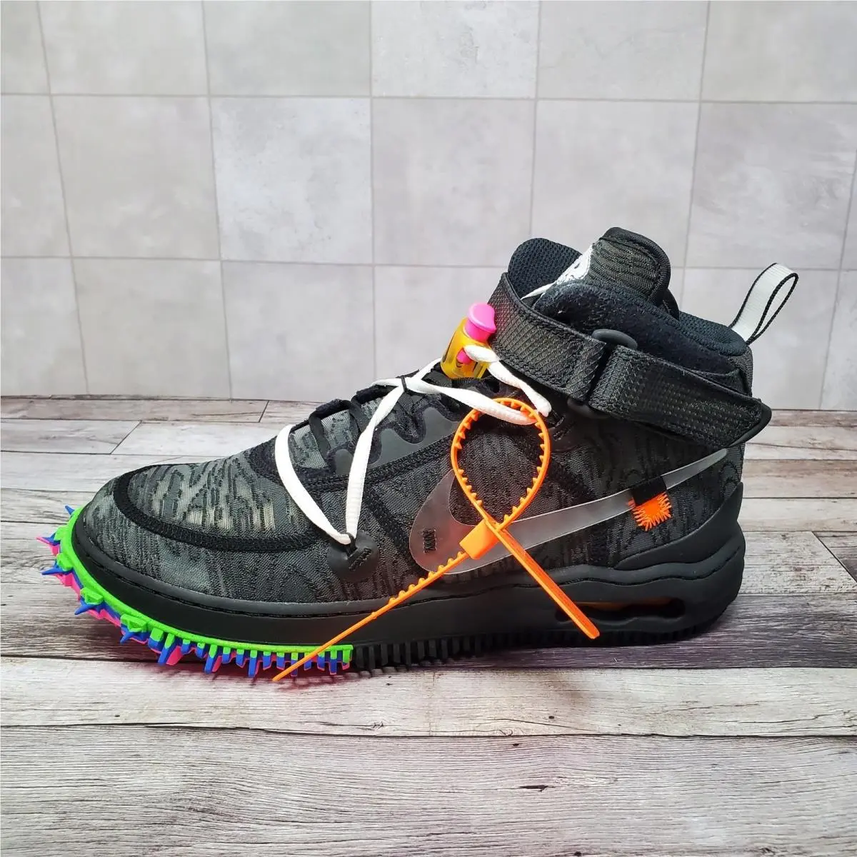 Nike shoes - Nike Air Force 1 Mid SP - DO6290-001 - Black 3