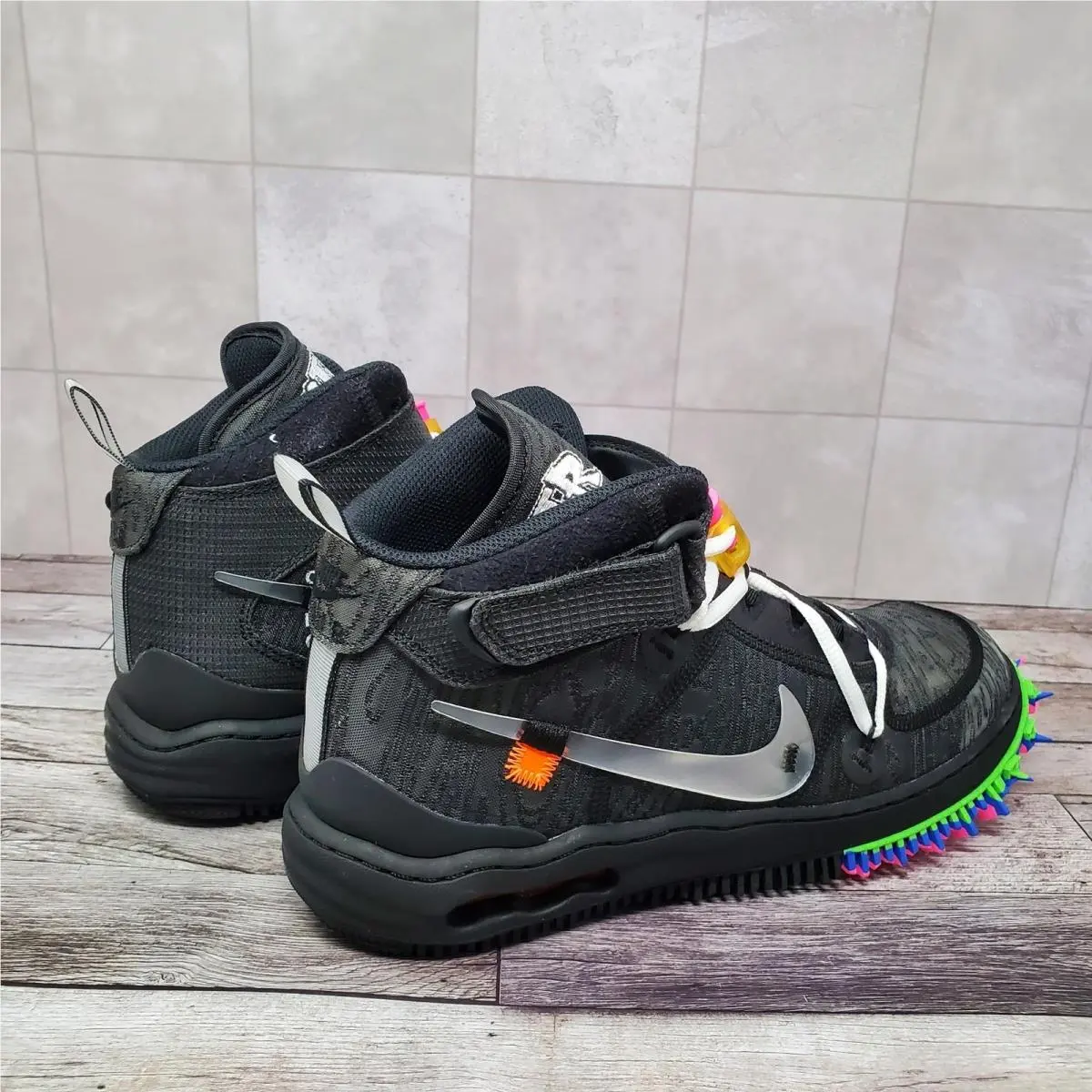 Nike shoes - Nike Air Force 1 Mid SP - DO6290-001 - Black 4