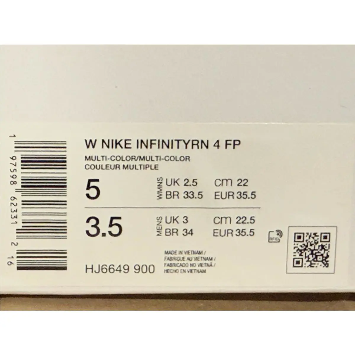 Nike shoes - Nike Infinity Run 4 - Infinity Run - HJ6649-900 - White 7