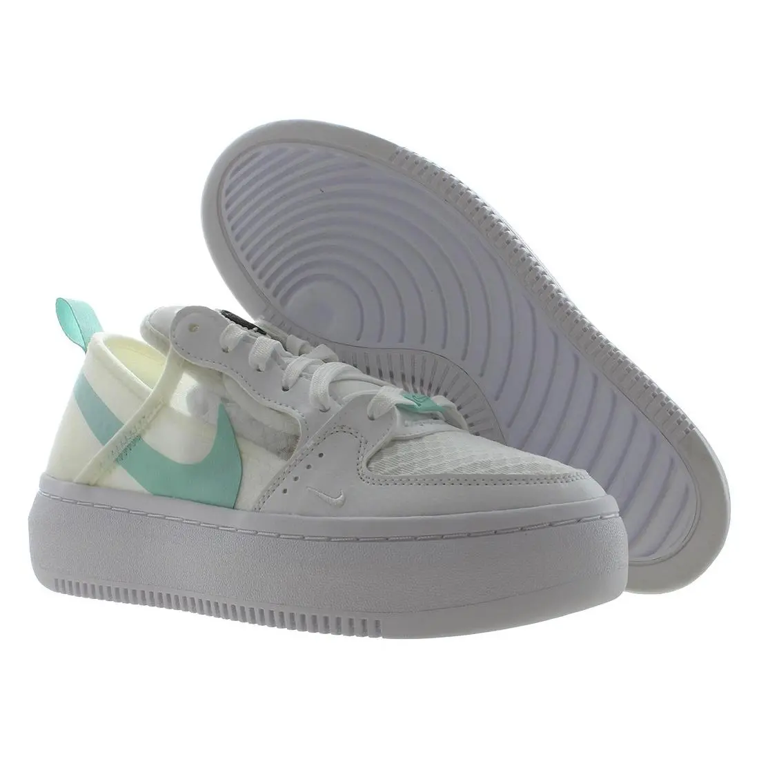 Court Vision Alta Txt Womens Shoes Size 8 Color: White/light Dew by Nike