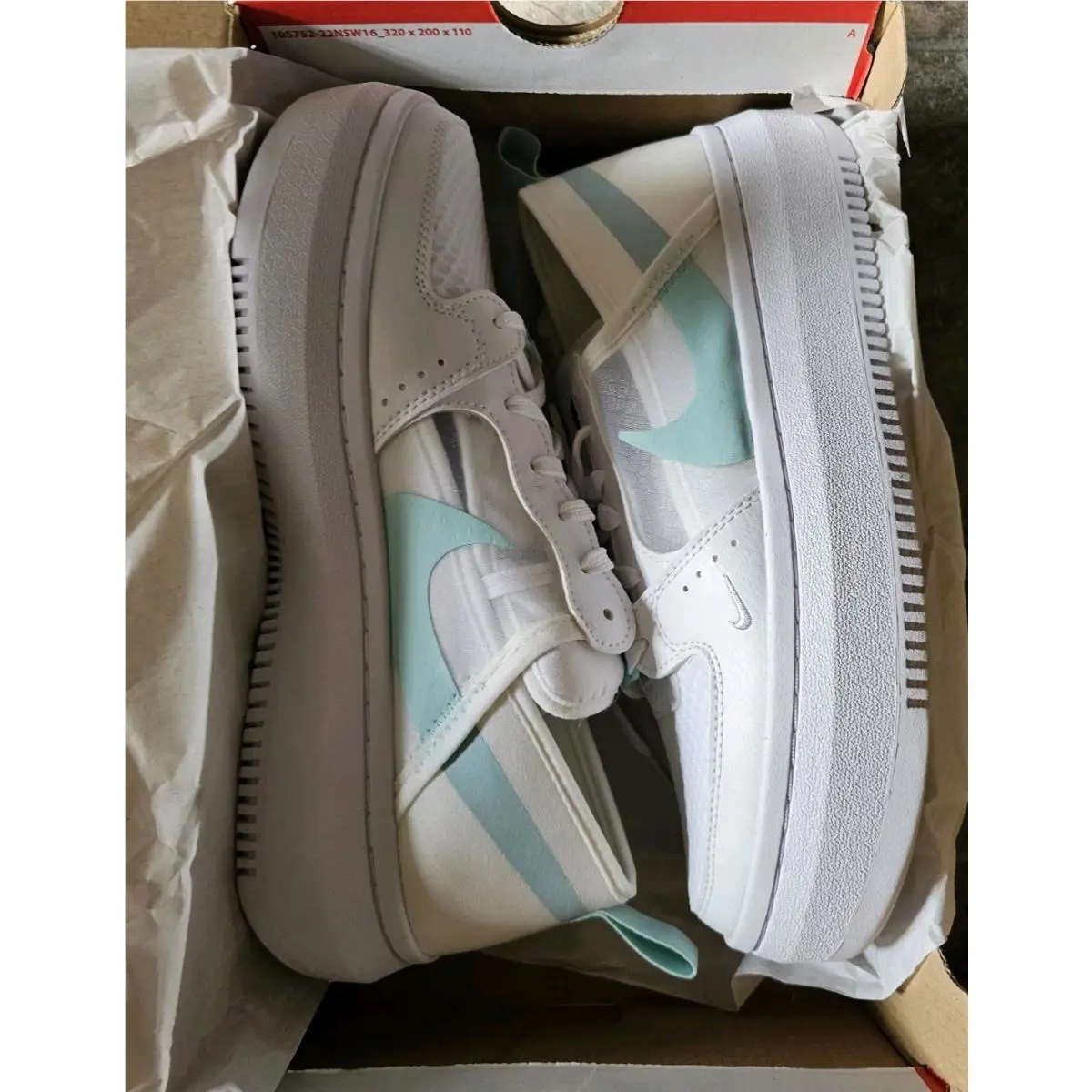 Nike shoes - Nike Court Vision Alta - Court Vision Alta - CW6536-100 - White (UPC: 194956864684) 1