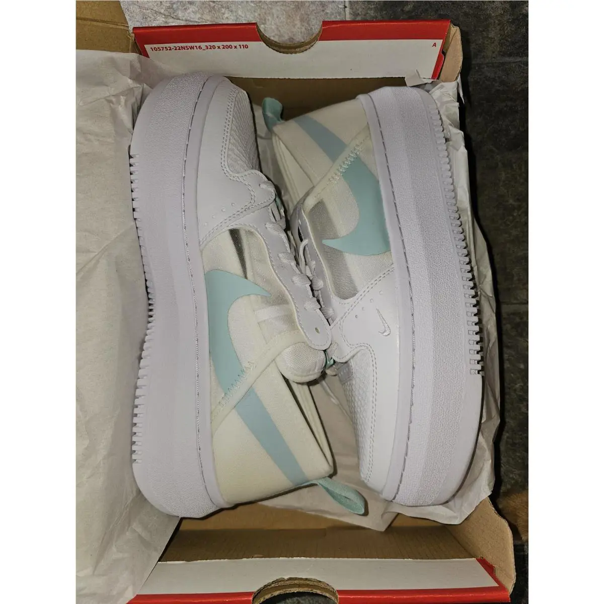 Nike shoes - Nike Court Vision Alta - Court Vision Alta - CW6536-100 - White (UPC: 194956864684) 2
