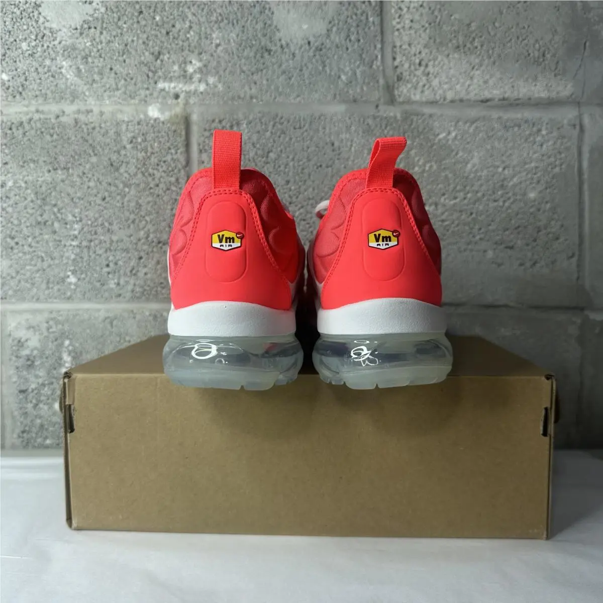 Nike shoes - Nike Air Vapormax Plus - Air Vapormax Plus - CZ7995-001 - Platinum Tint/Flash Crimson 2