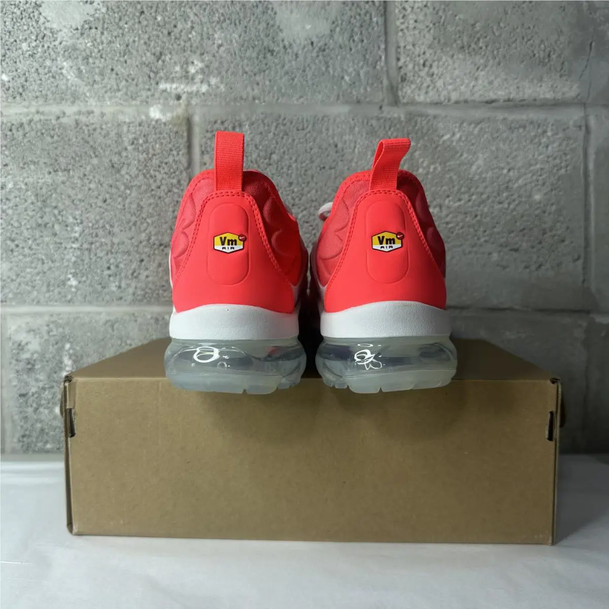 Nike shoes - Nike Air Vapormax Plus - Air Vapormax Plus - CZ7995-001 - Platinum Tint/Flash Crimson 2