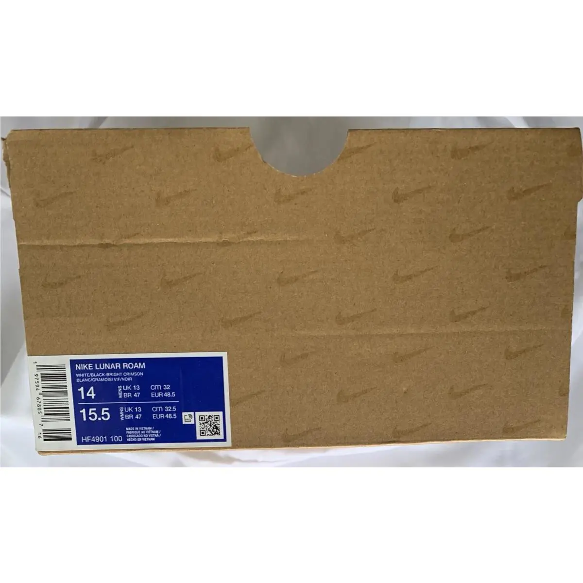 Nike shoes - Nike Lunar Roam - Lunar Roam - Hf4901-100 - White/Black-Bright Crimson (UPC: 0197594678057) 5