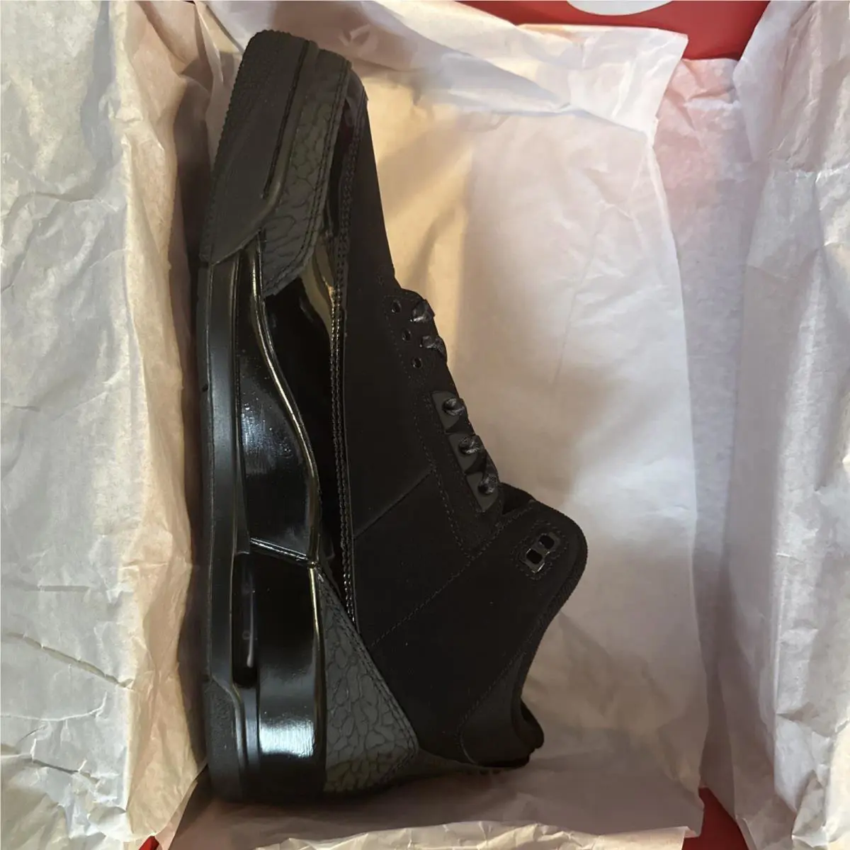 Nike shoes - Air Jordan 3 - Air - CT8532-001 - Black (UPC: 197600910027) 3