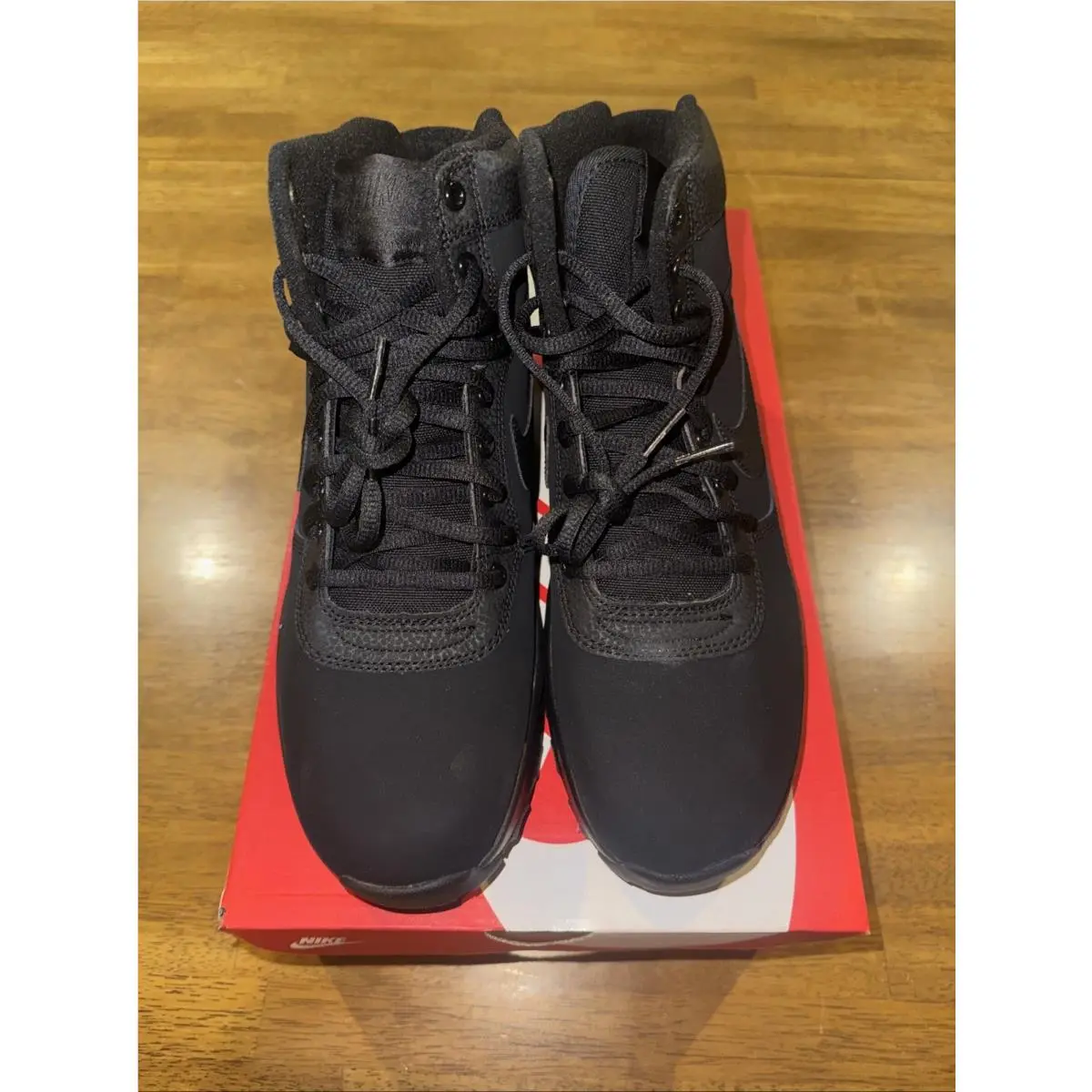 Manoadome Black Hiking Outdoor Boots 844358-003 M 10 W 11.5 by Nike