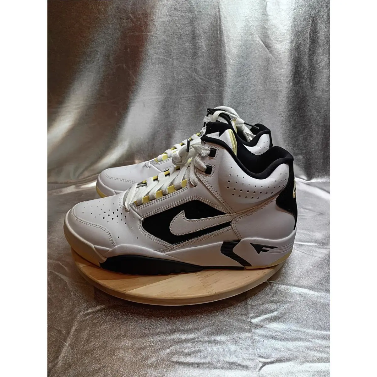 Nike shoes - Nike Air Flight Lite - Air Flight Lite - DV0824-100 - White-Lemon-Black 2