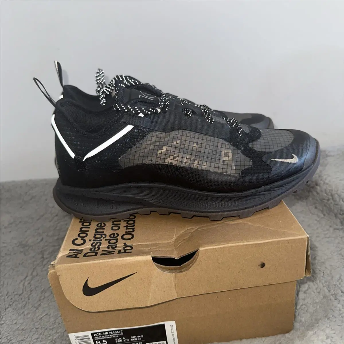 Nike shoes - Nike Air ACG Nasu 2 - DC8296-002 - Black 3