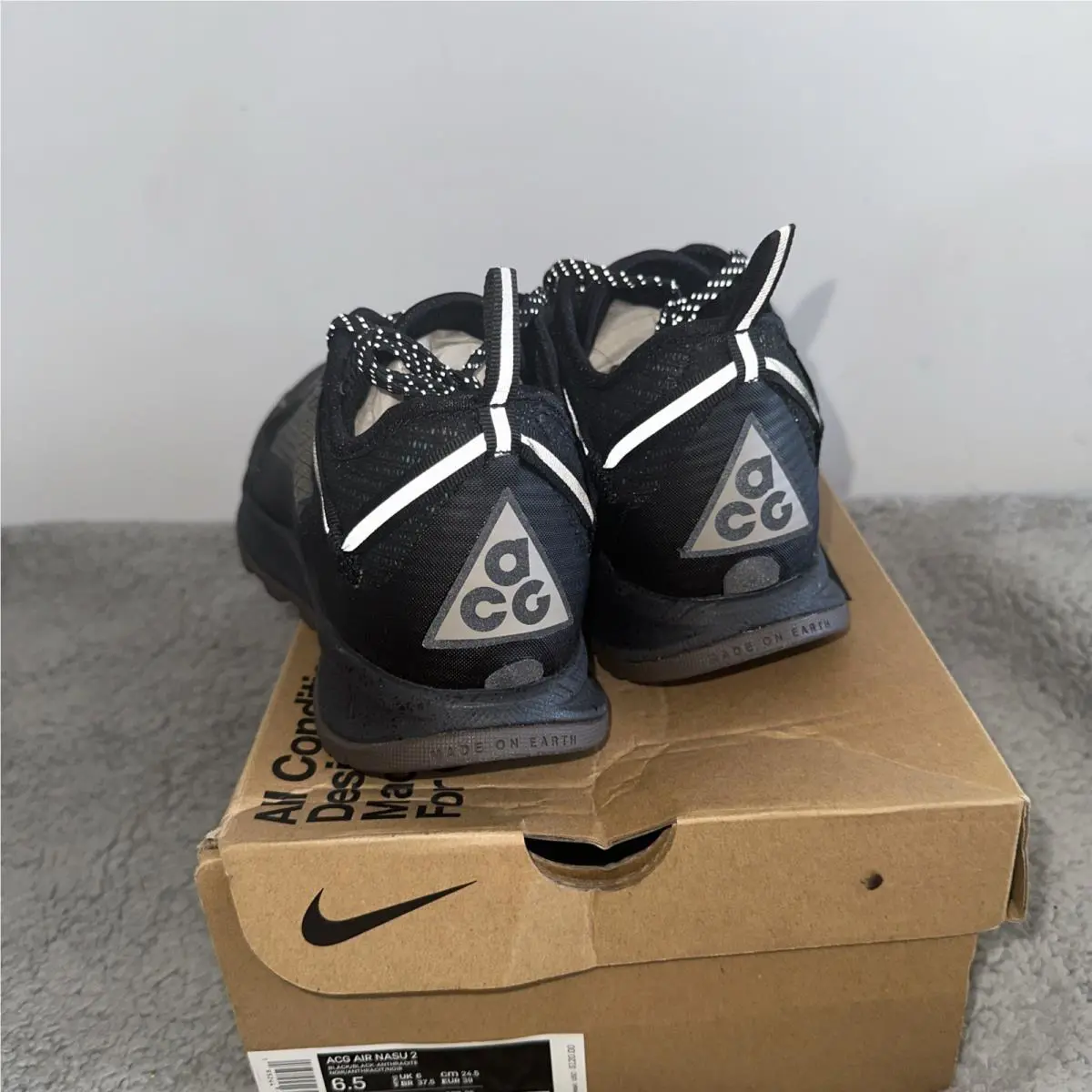 Nike shoes - Nike Air ACG Nasu 2 - DC8296-002 - Black 4