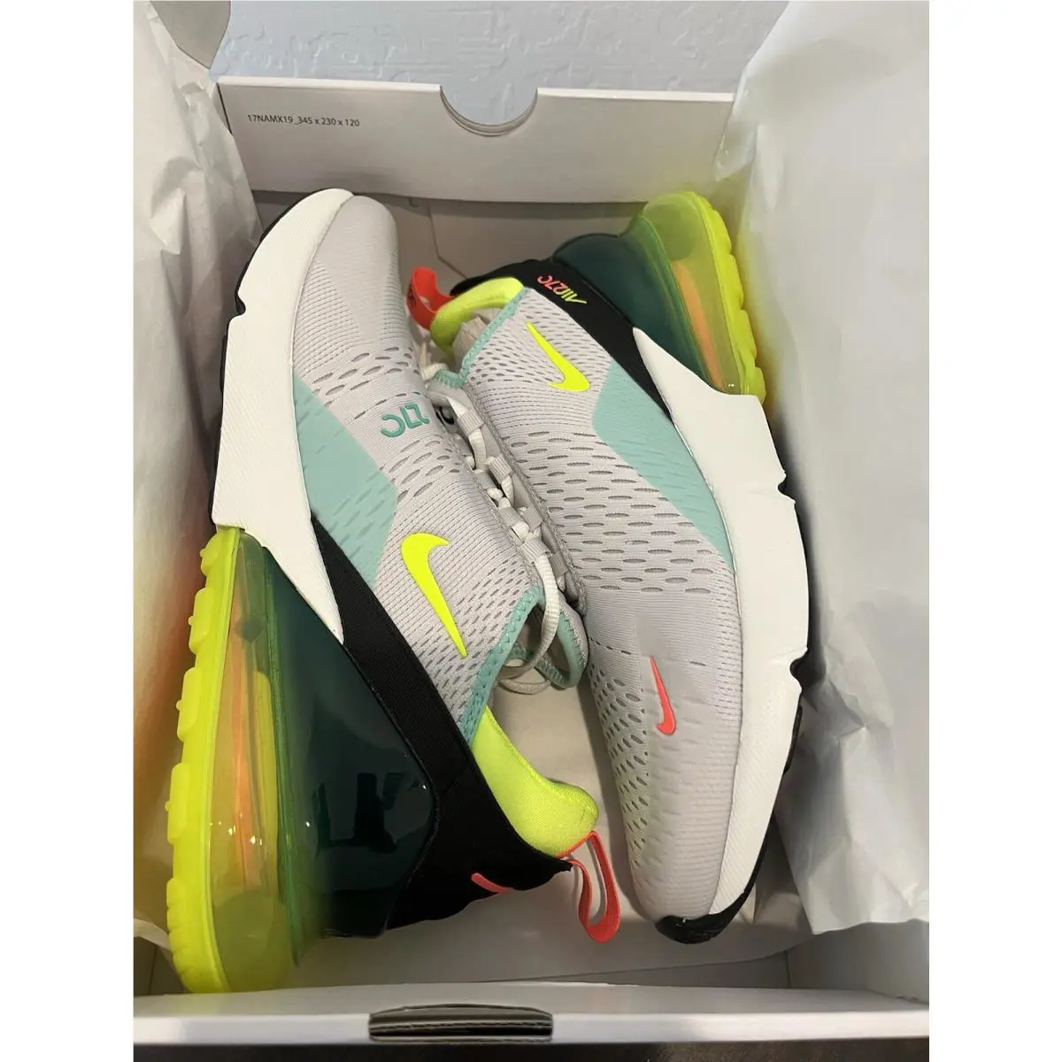 Nike shoes - Nike Air Max 270 - Air Max - FZ4132-001 - Gray (UPC: 196976354831) 4