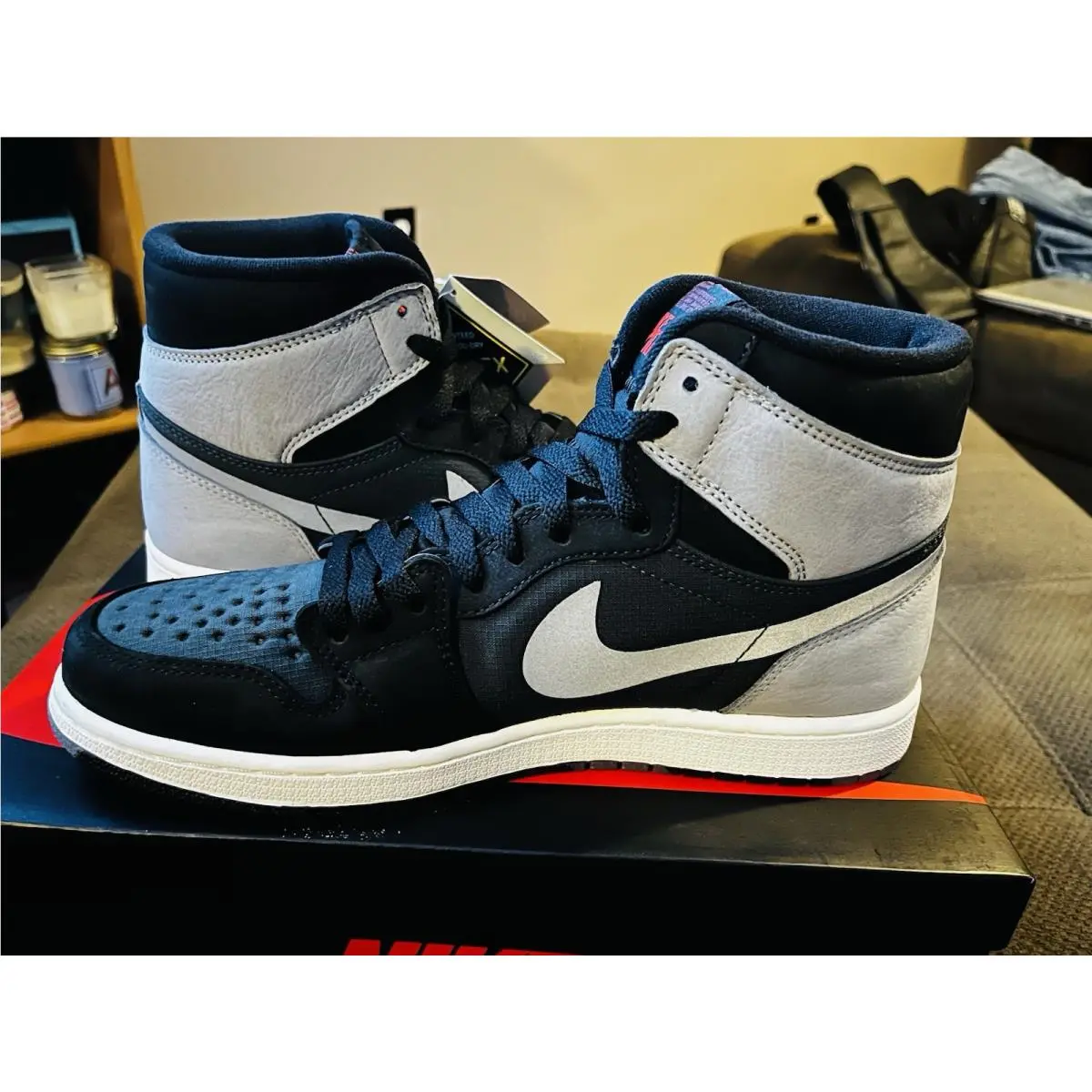 Nike shoes - Air Jordan 1 - Air - DB2889-001 - Black (UPC: 0195243074618) 10