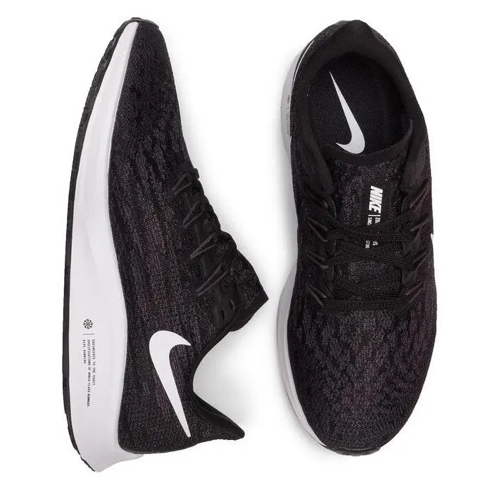 Nike Air Zoom Pegasus 36 AQ2210-004 Women Size 11.5 Black / White Thunder Grey - BLACK/WHITE THUNDER GREY