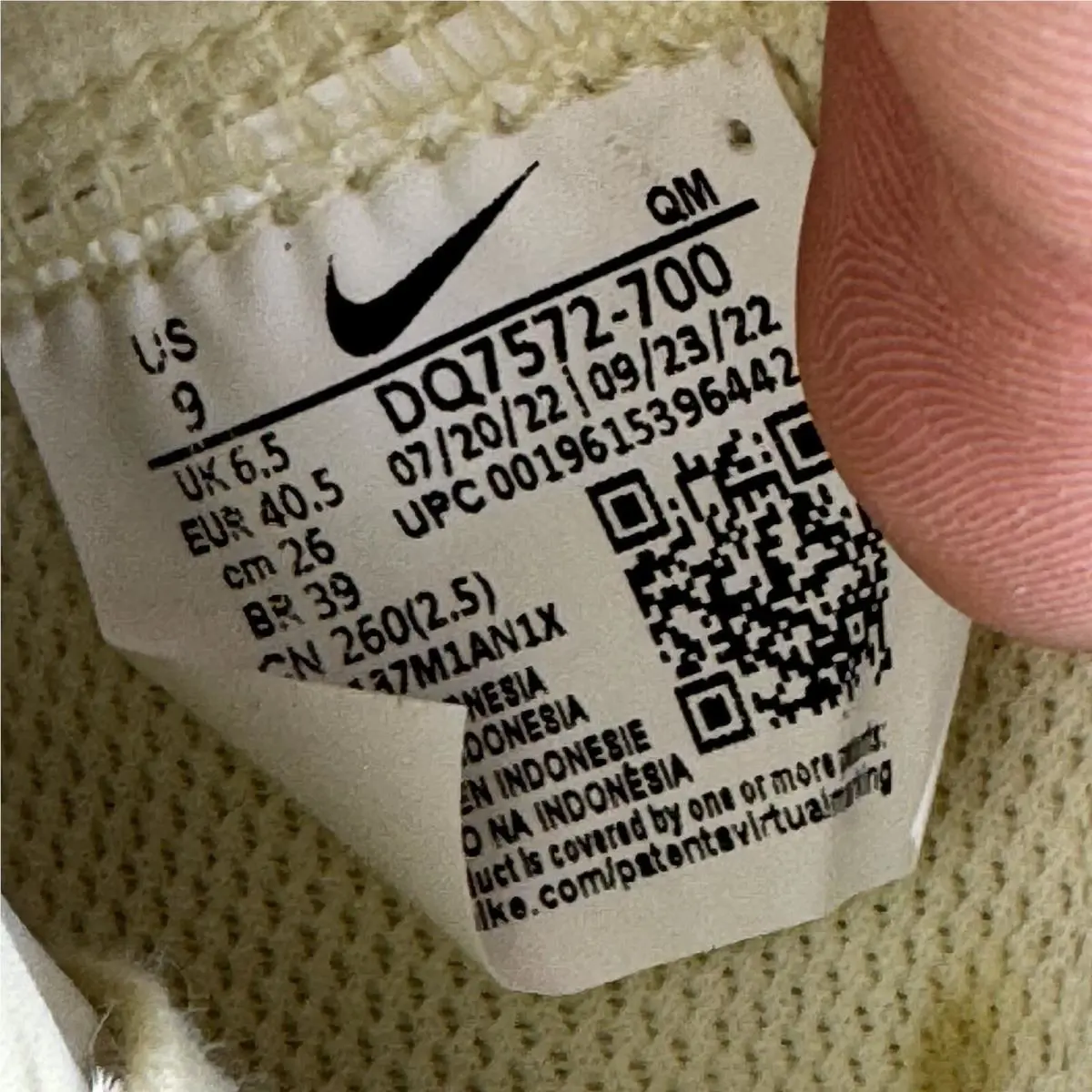 Nike shoes - Nike Blazer - Blazer - DQ7572-700 - Yellow (UPC: 196153964372) 11