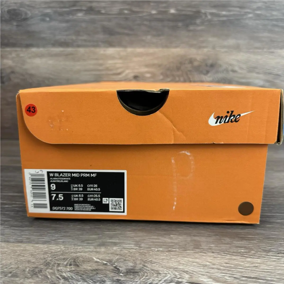 Nike shoes - Nike Blazer - Blazer - DQ7572-700 - Yellow (UPC: 196153964372) 12
