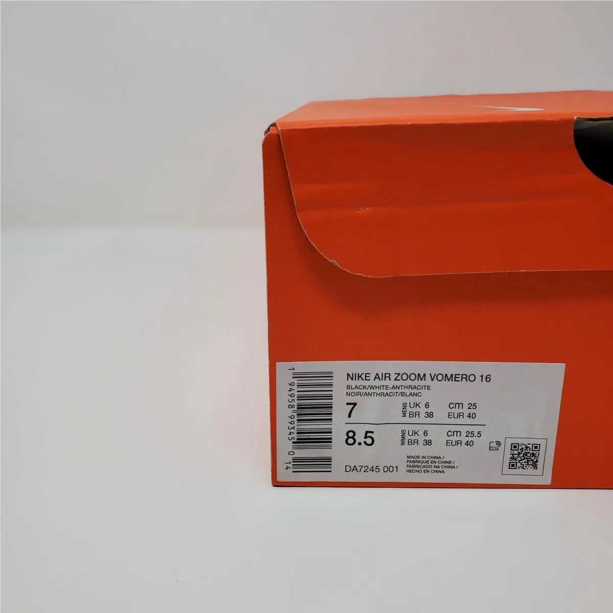 Nike shoes - Nike Air Zoom Vomero 16 - DA7245-001 - Black 9
