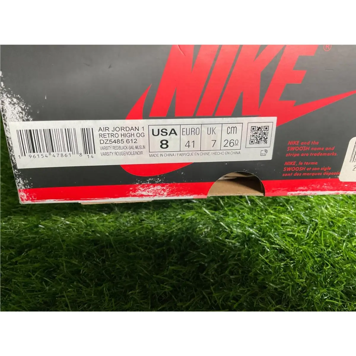 Nike shoes - Air Jordan 1 - Air - DZ5485-612 - Red (UPC: 00196154478618) 11