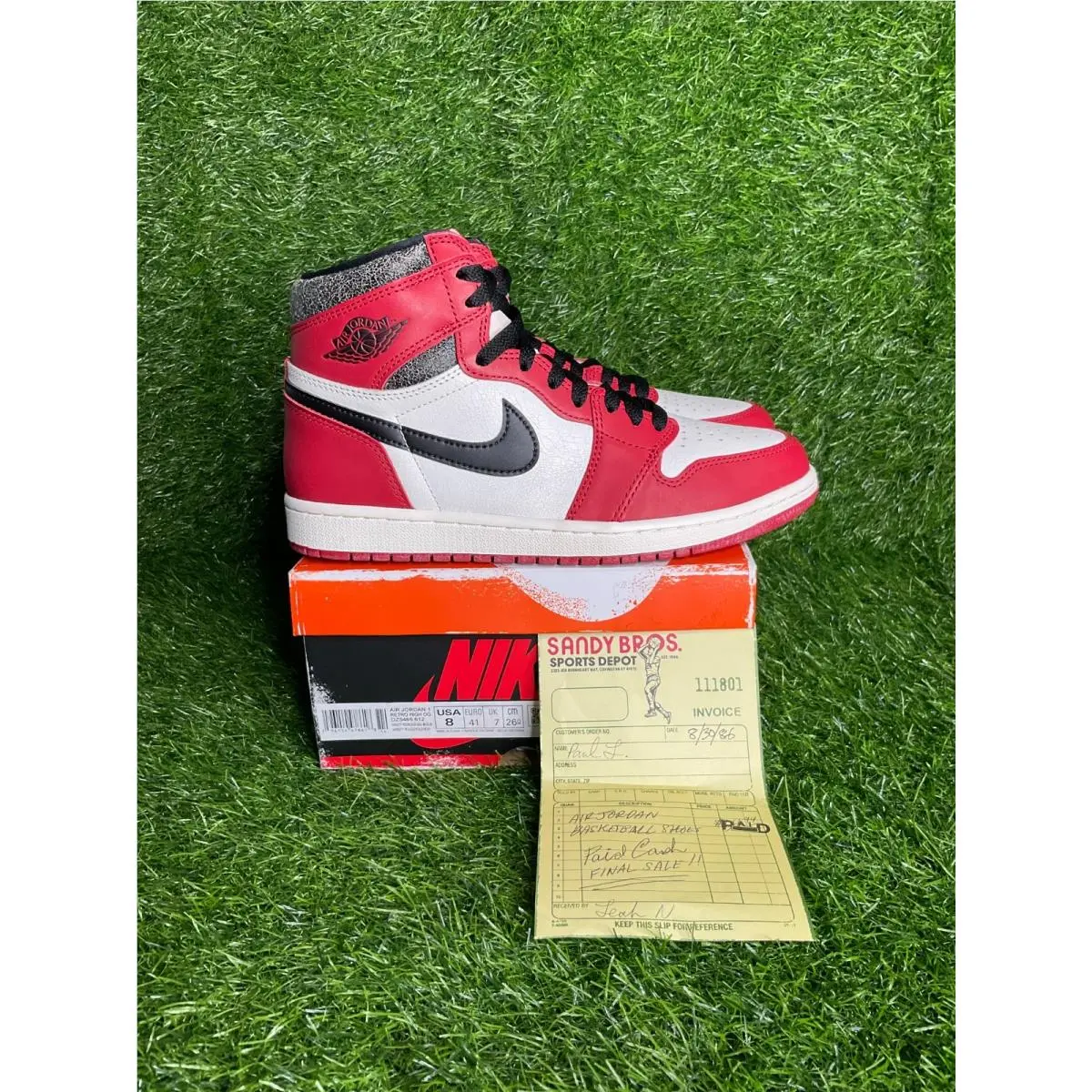Nike shoes - Air Jordan 1 - Air - DZ5485-612 - Red (UPC: 00196154478618) 0