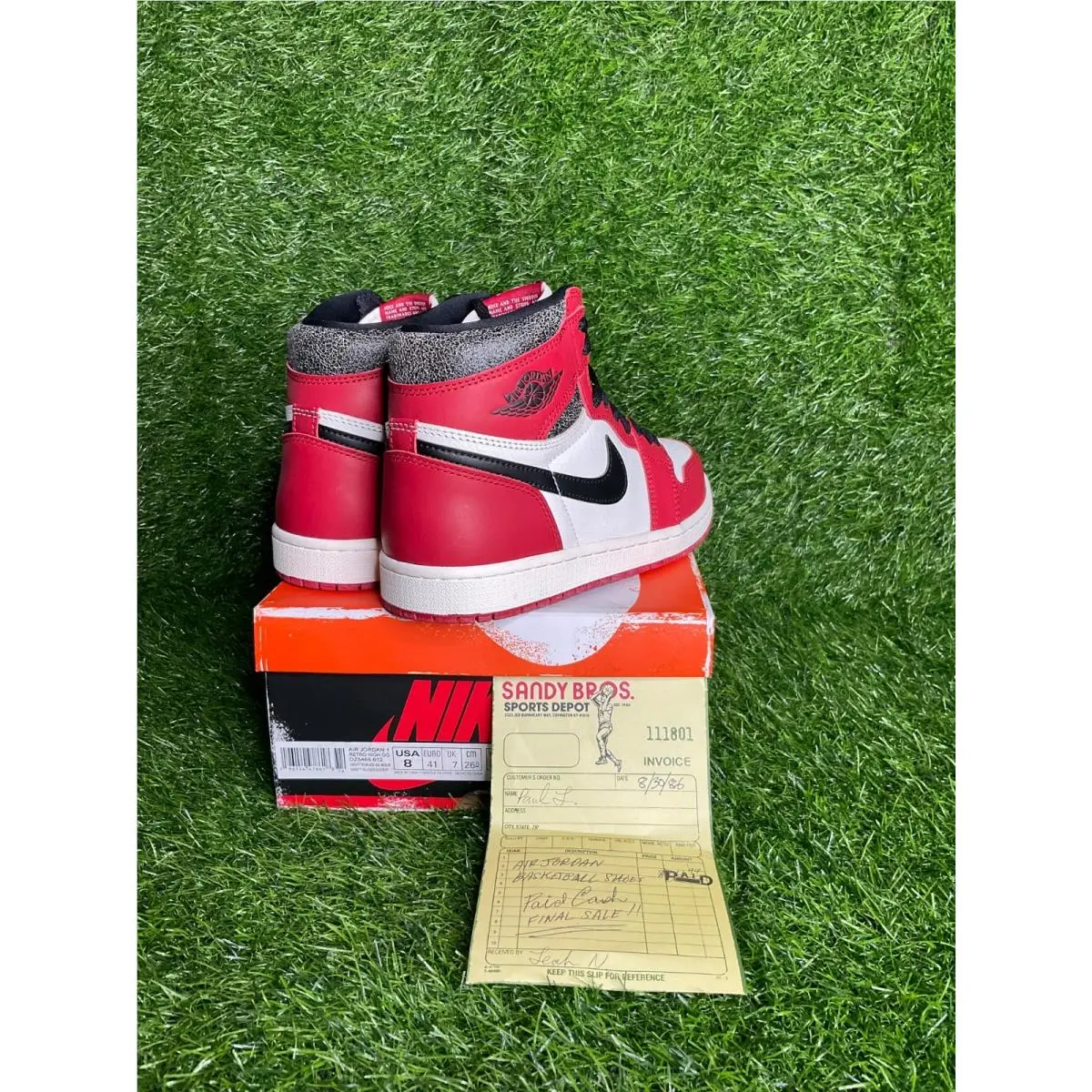 Nike shoes - Air Jordan 1 - Air - DZ5485-612 - Red (UPC: 00196154478618) 1