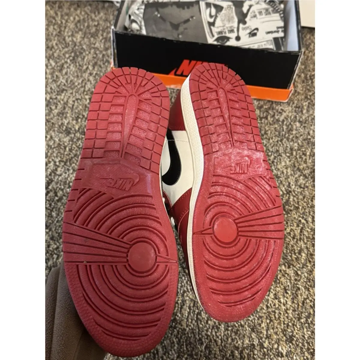Nike shoes - Air Jordan 1 - Air - DZ5485-612 - Red, Manufacturer: Varsity Red/Black-Sail-Muslin 8