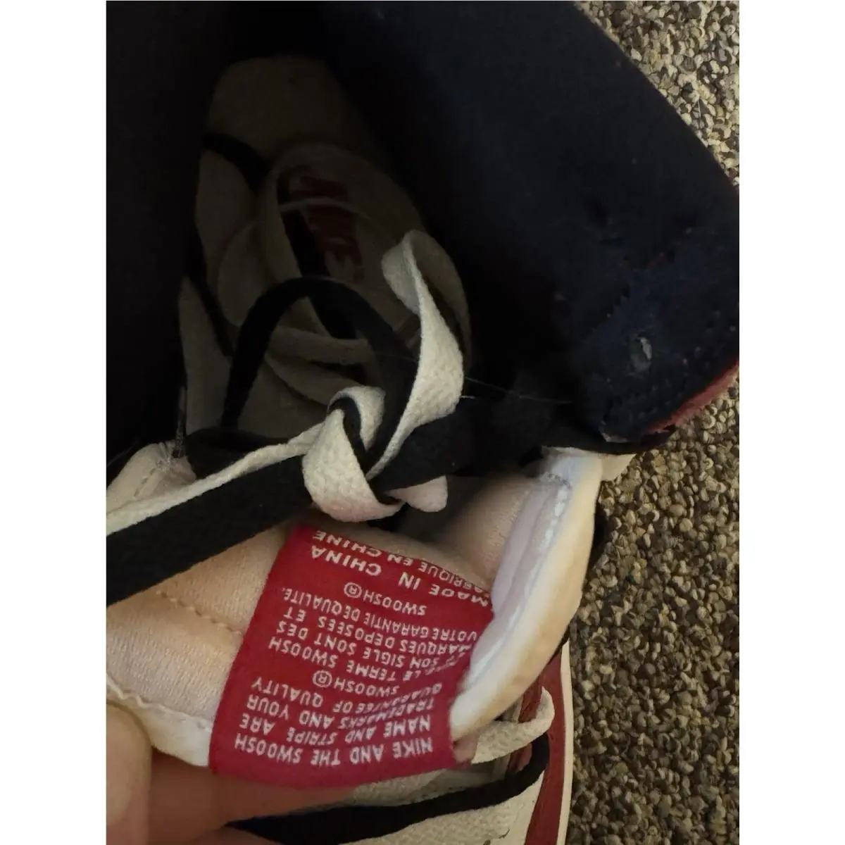 Nike shoes - Air Jordan 1 - Air - DZ5485-612 - Red, Manufacturer: Varsity Red/Black-Sail-Muslin 7