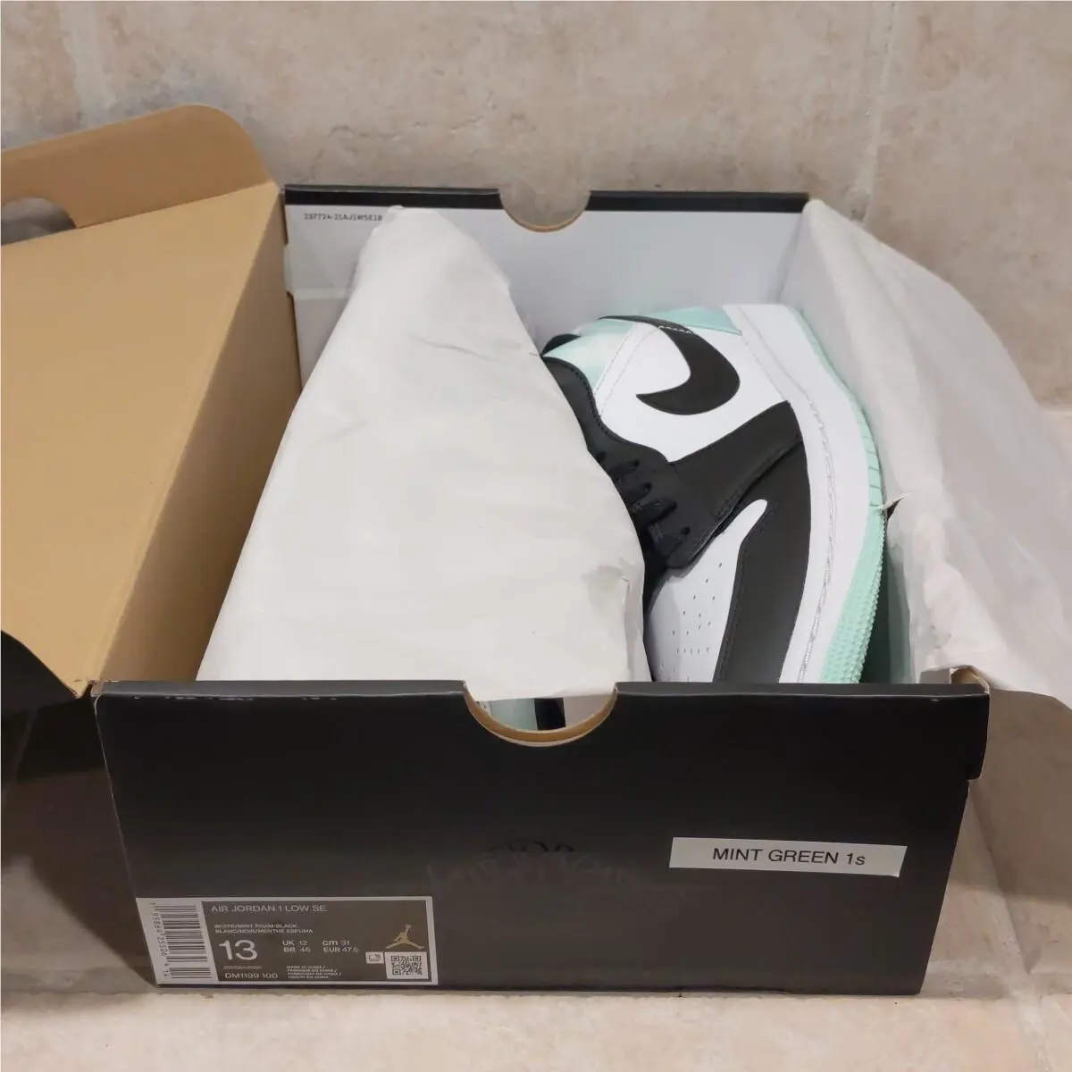 Nike shoes - Air Jordan 1 - Air - DM1199-100 - White (UPC: 0195869255057) 0