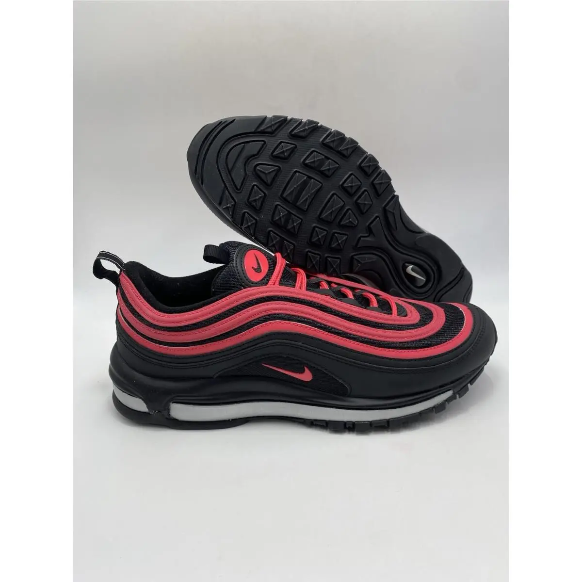 Nike iD Air Max 97 Black Pink Shoes DJ3181 991 Men`s Size 11