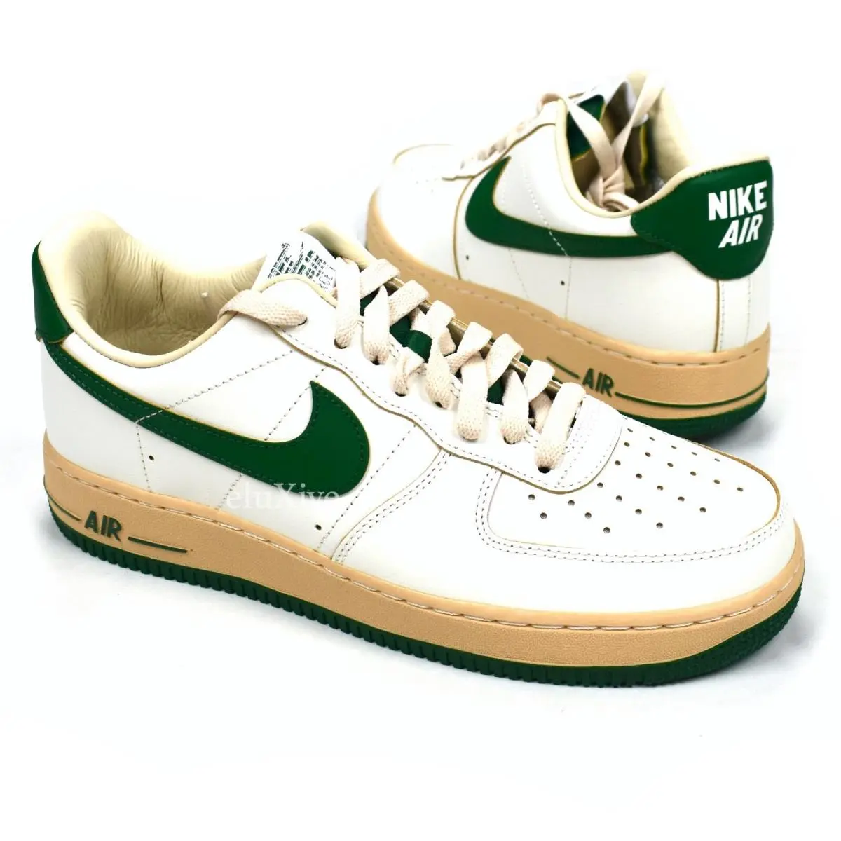 Nike Air Force 1 LV8 Vintage 82 White Gorge Green Men 10.5 Women 9
