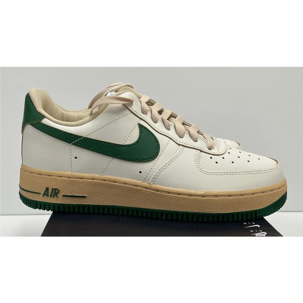 Nike shoes - WMNS Air Force 1 Low Green and Muslin - DZ4764-133 - SAIL/GORGE GREEN/SESAME/PEARL WHITE/WHITE (UPC: 196152482822) 2