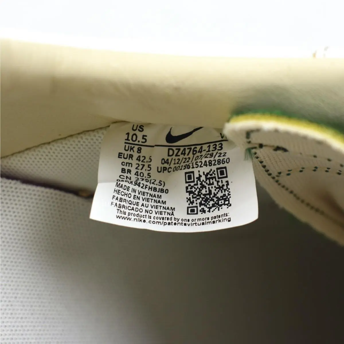 Nike shoes - Nike Air Force 1 - Air Force - DZ4764-133 - White 10