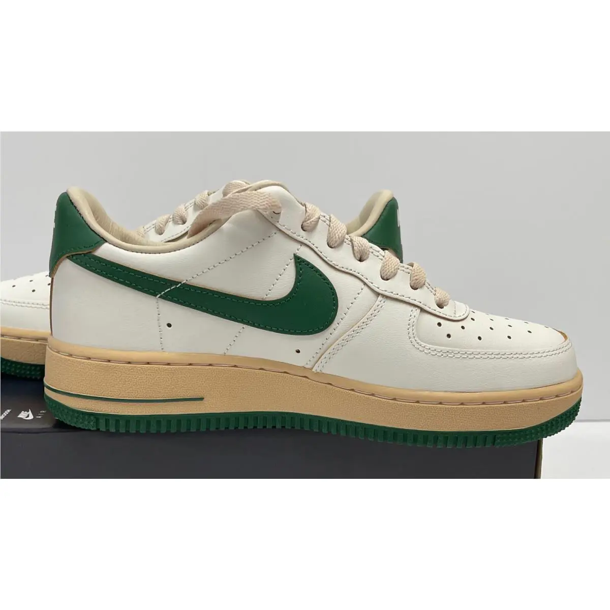 Nike shoes - WMNS Air Force 1 Low Green and Muslin - DZ4764-133 - SAIL/GORGE GREEN/SESAME/PEARL WHITE/WHITE (UPC: 196152482822) 6