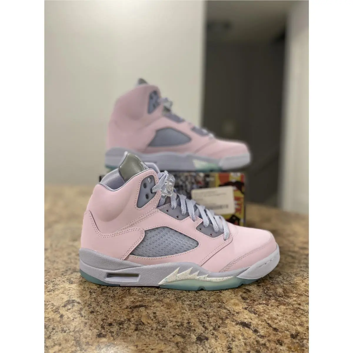 Nike shoes - Air Jordan 5 - Air - DV0562-600 - Pink (UPC: 0195869242743) 3