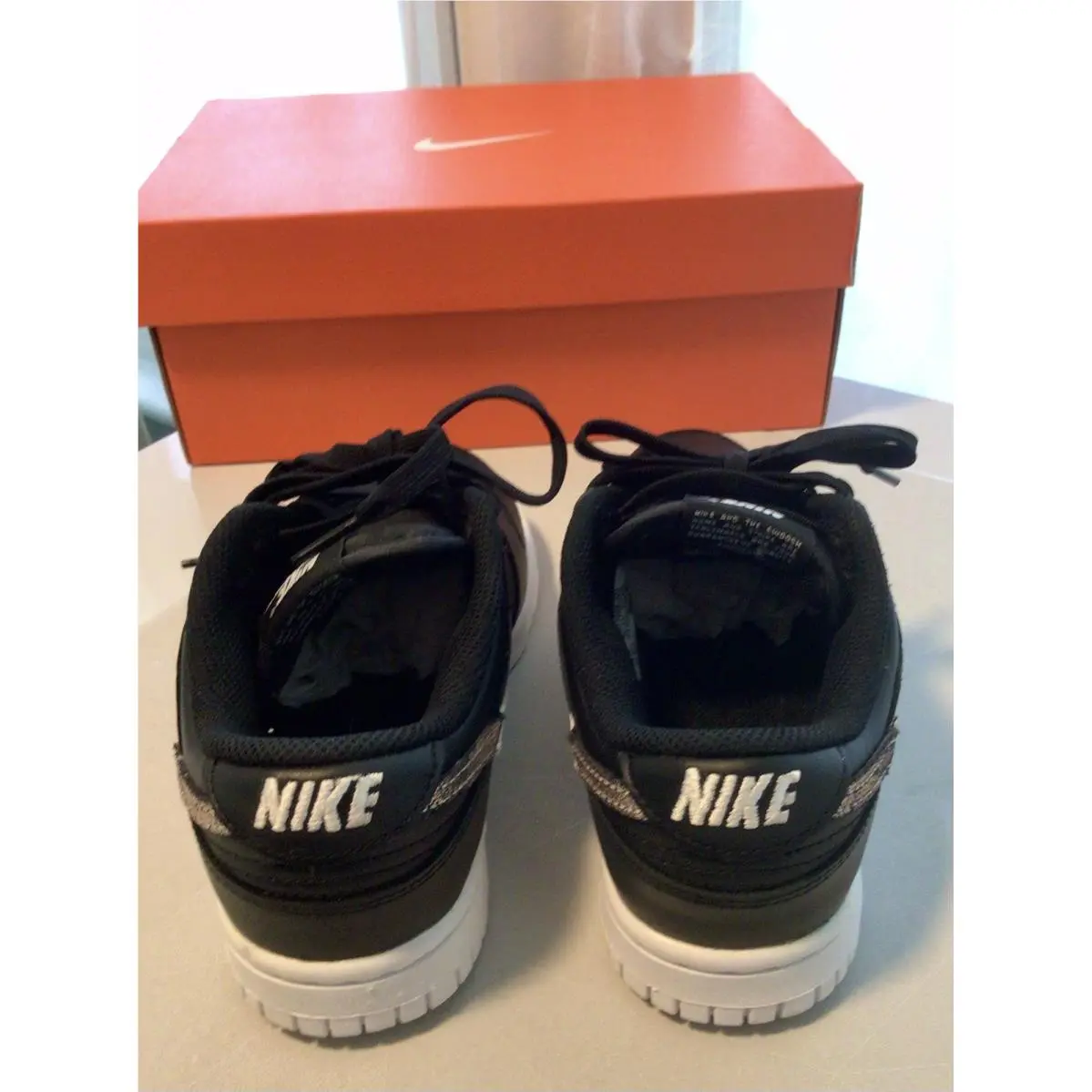 Nike shoes - Nike Dunk SE - Dunk - DD7099-001 - Black, Manufacturer: Black/Black/Multi-Color 2