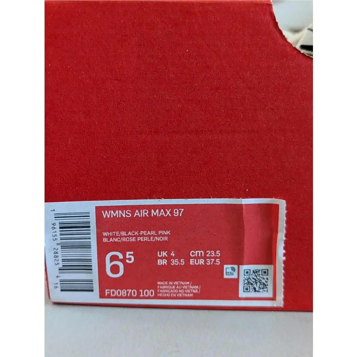 Nike shoes - Nike Air Max 97 - Air Max - FD0870-100 - White (UPC: 196155288254) 4