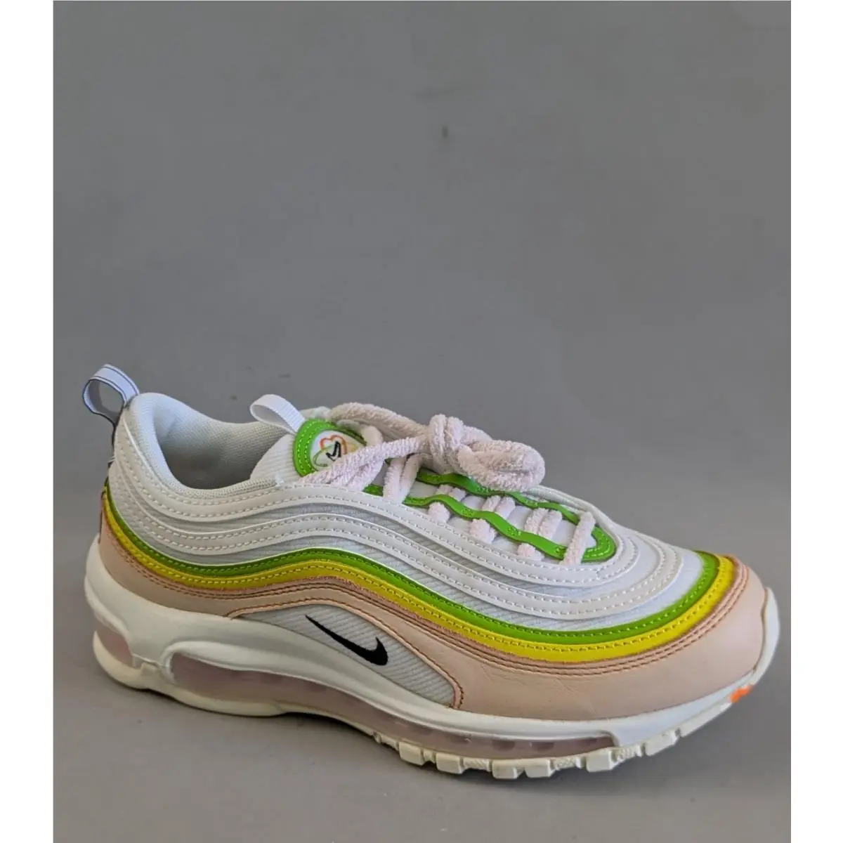 Air Max 97 Feel Love Running Shoes Womens 6.5 White Pearl Pink FD0870-100 by Nike