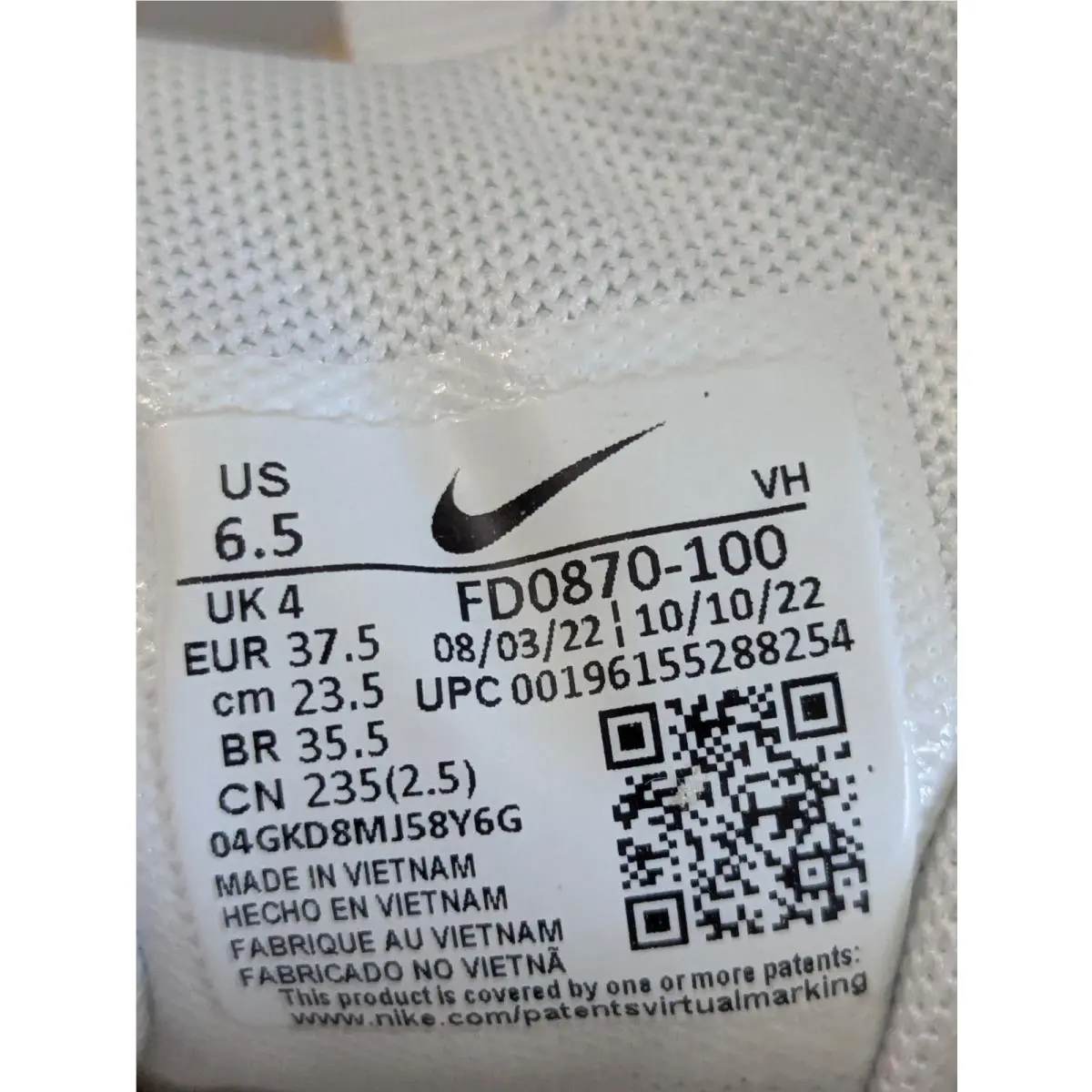 Nike shoes - Nike Air Max 97 - Air Max - FD0870-100 - White (UPC: 196155288254) 8
