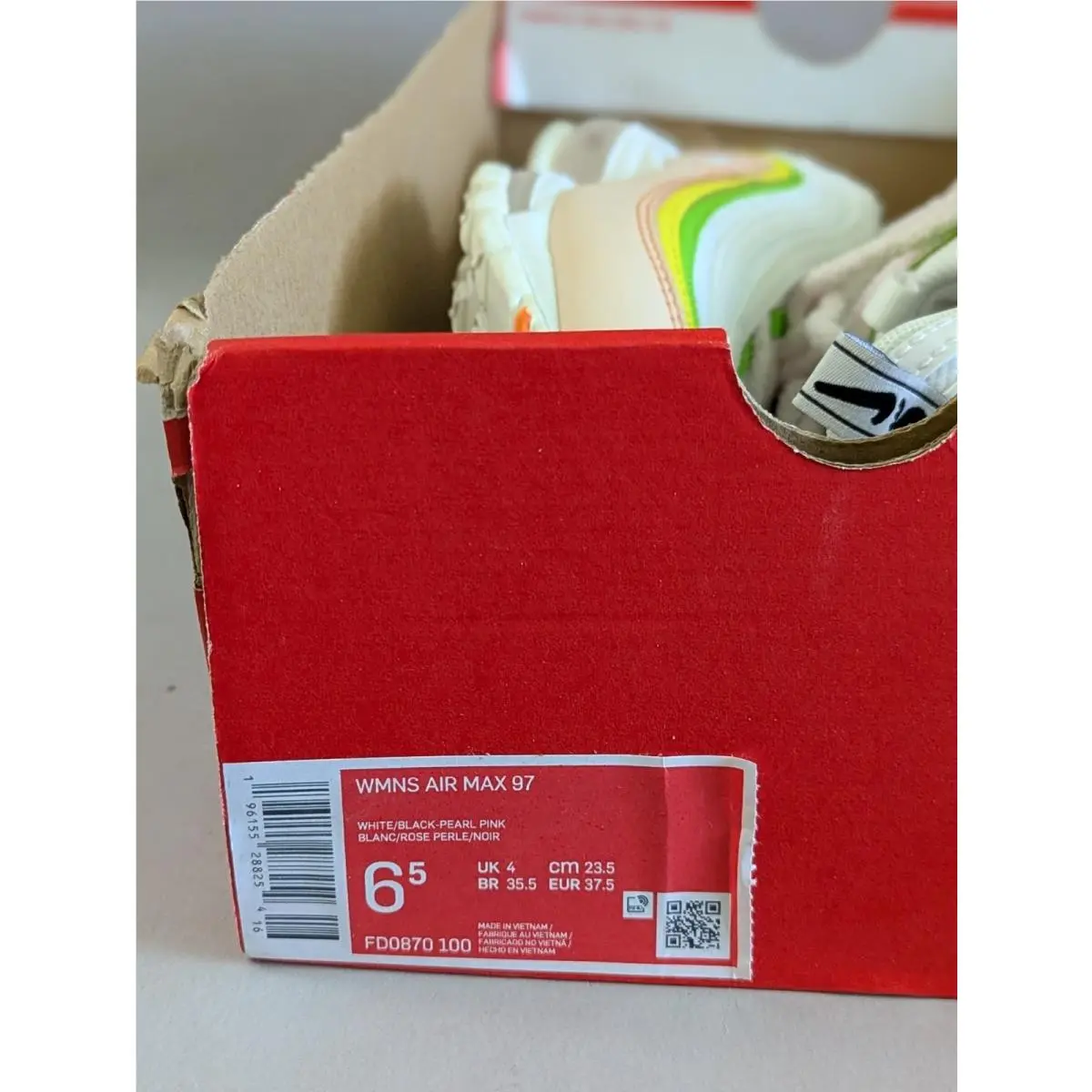 Nike shoes - Nike Air Max 97 - Air Max - FD0870-100 - White (UPC: 196155288254) 3