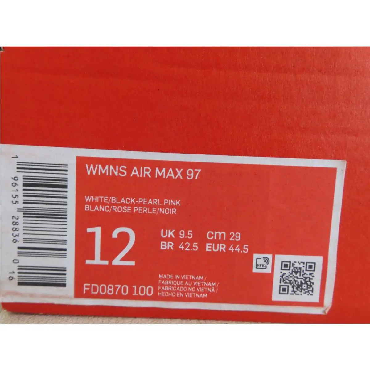 Nike shoes - Nike Air Max 97 - Air Max - FD0870-100 - White (UPC: 196155288360) 3