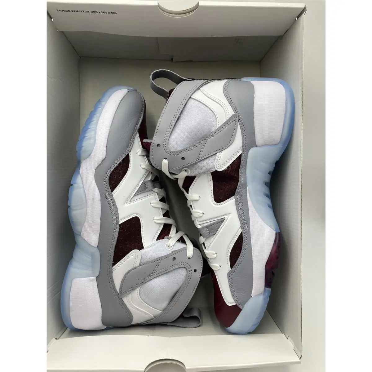 Nike shoes - Jordan Jumpman - Jumpman - DO1925 103 - White-Cherrywood Red (UPC: 196152204981) 5